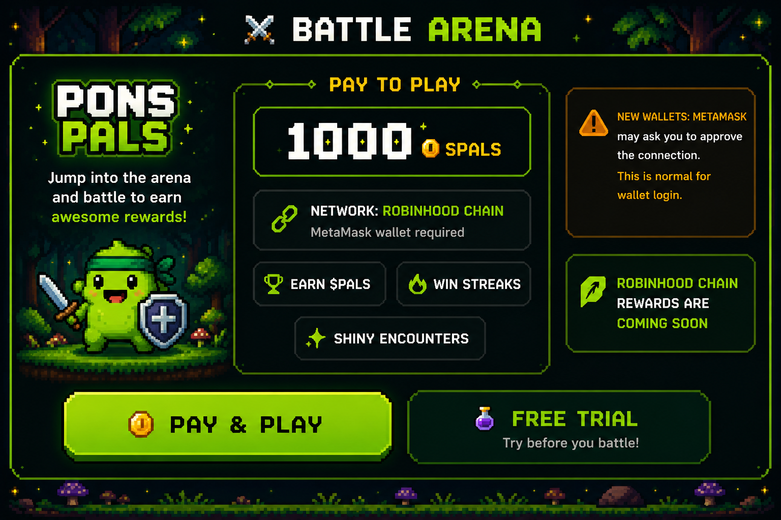 Pay to play PonsPals